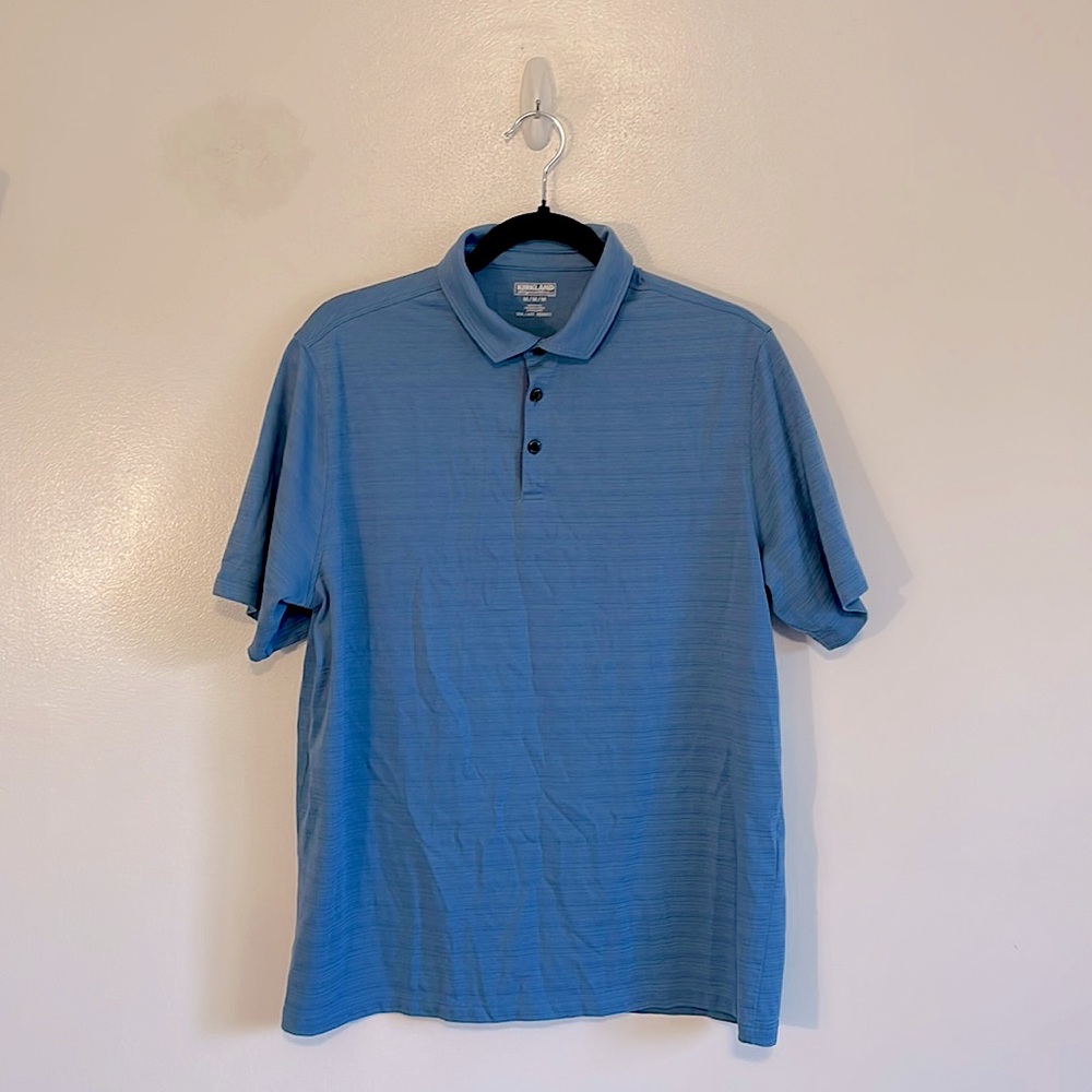 Business casual polo— athletic fabric